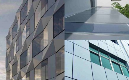 Aluminium composite panel services - Cladding services such as stripe cladding - canopy in and partition - TAG Fabrications products Uganda