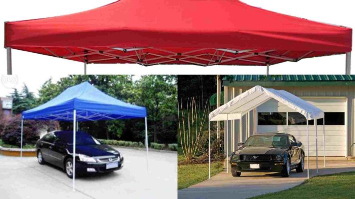 Portable car shelters - Car canopy - TAG Fabrications products