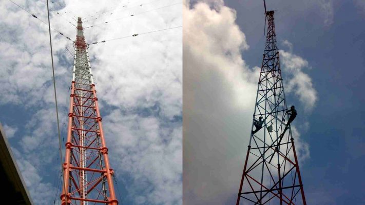 Telecommunication masts - Radio masts and towers - TAG Fabrications products